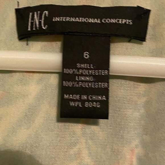 NWOT International Concepts Short Sleeve Boho Midi - Picture 5 of 9